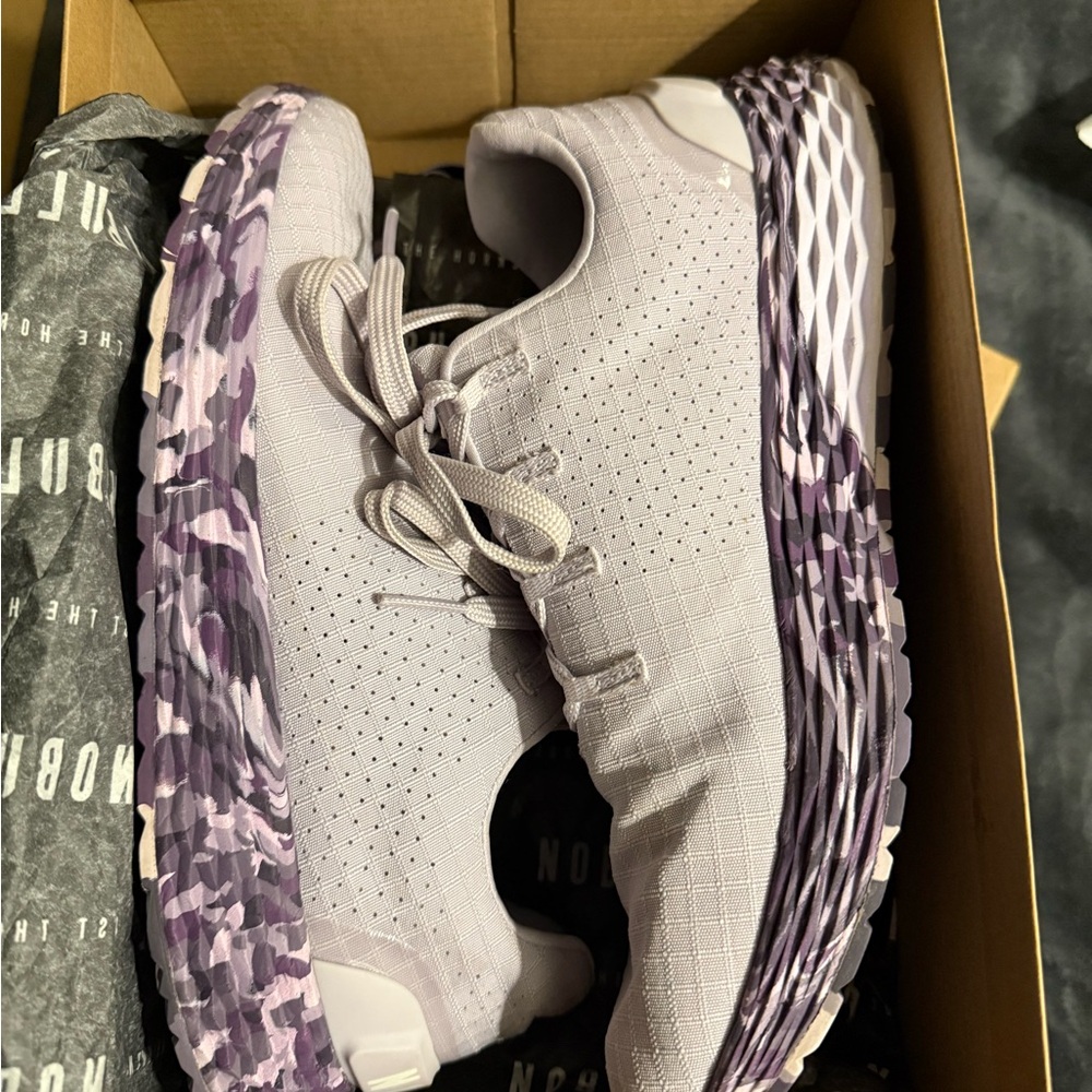 NOBULL Women's Athletic Shoes in Light Purple and Camouflage